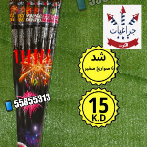 شد 6 صواريخ صغير