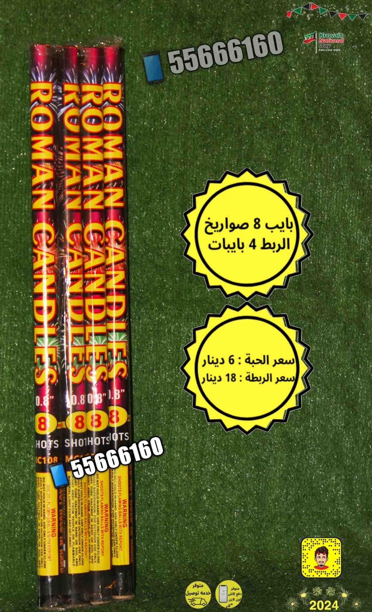 ربطه بايبات 8 صواريخ رومان